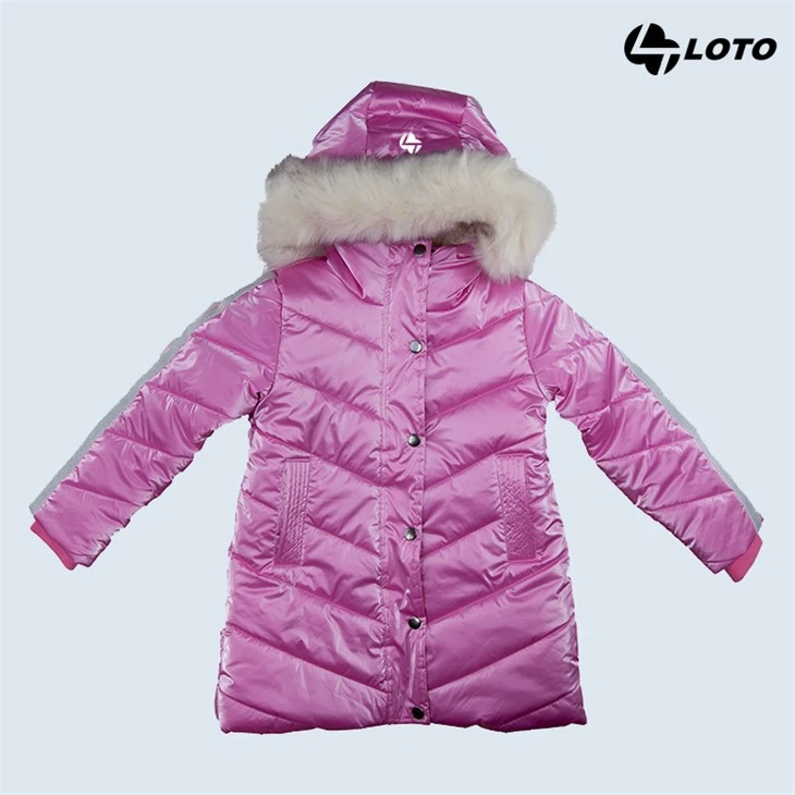 girl padding jacket