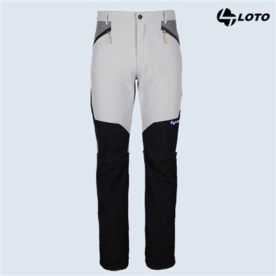 ハイキング用メンズソフトシェルパンツ