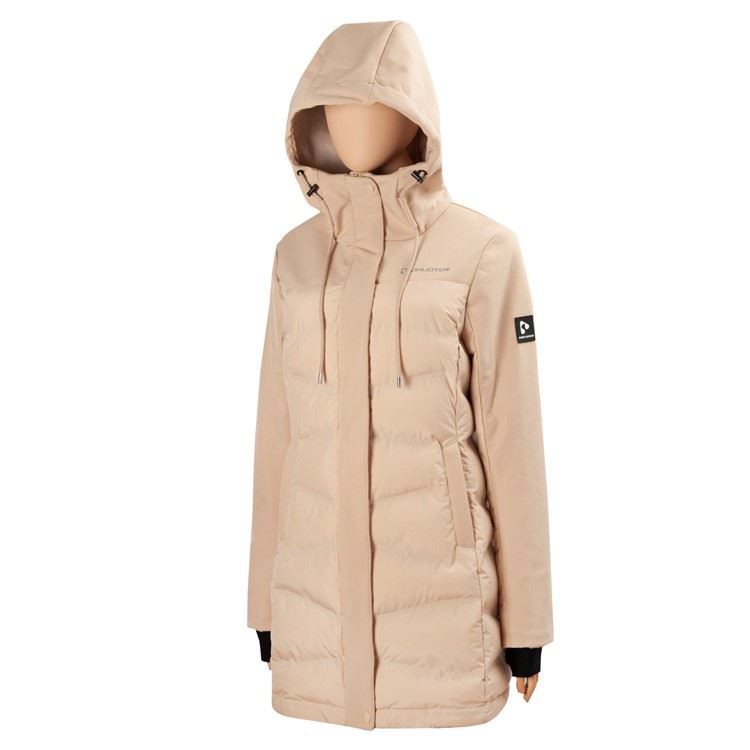 mid length puffer jacket women's (2)